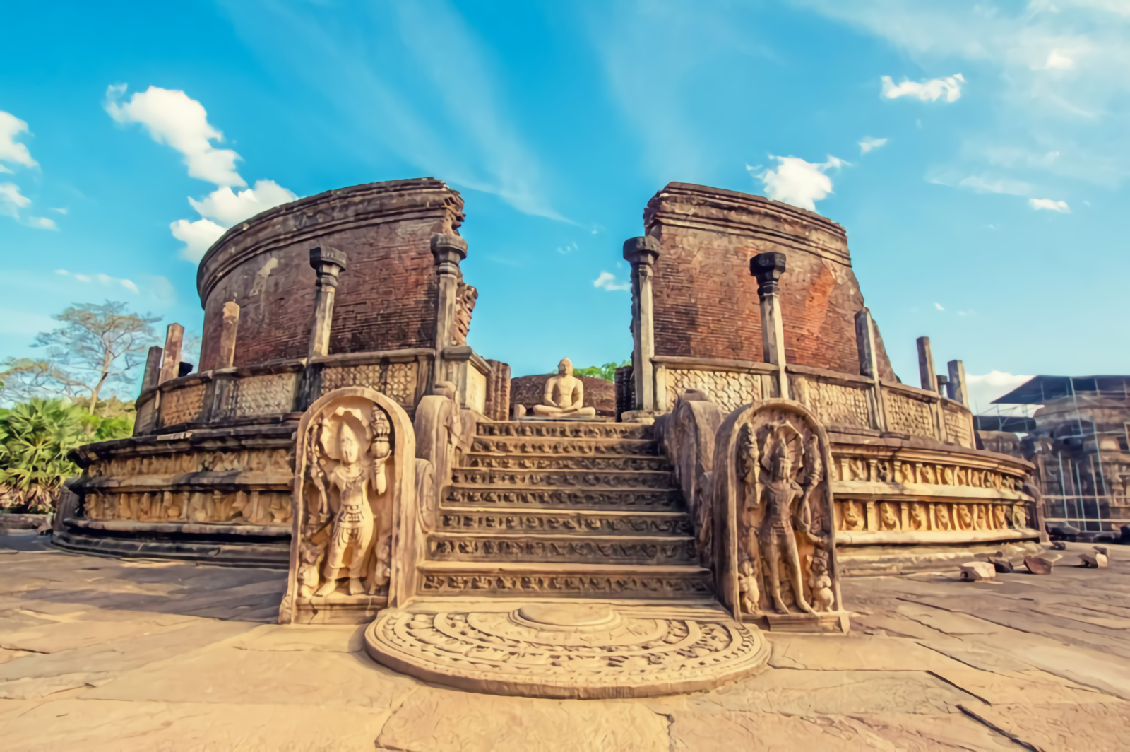 Things to do in Polonnaruwa, Sri Lanka — ancient ruins and Gal Vihara