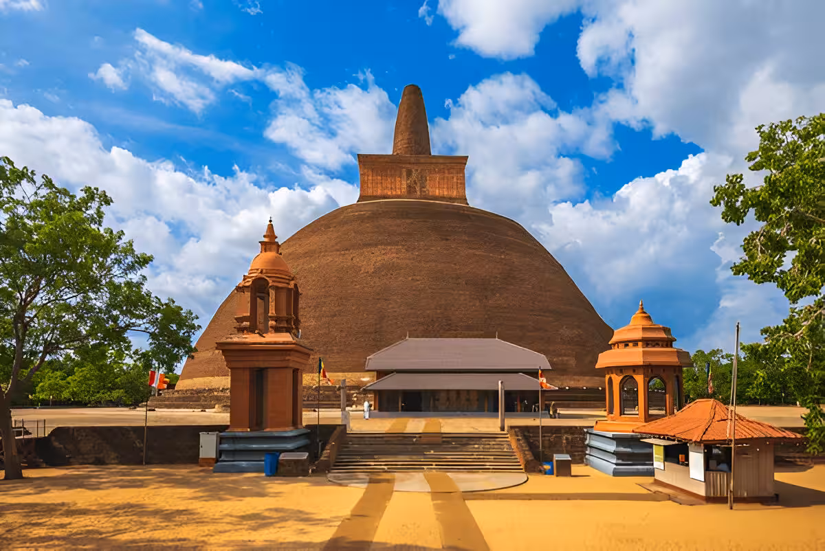 What to Do in Sri Lanka in October & November 6 Ancient brick stupa and temple ruins in Sri Lanka's Cultural Triangle
