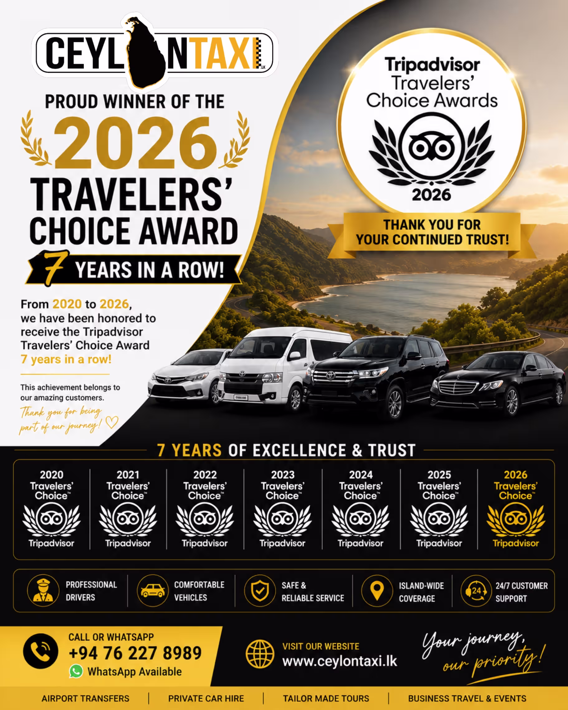 TripAdvisor Travelers' Choice 2026